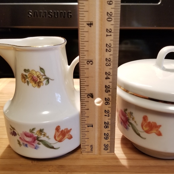 Vintage Henneberg Porzellan sugar & creamer set - Picture 8 of 8